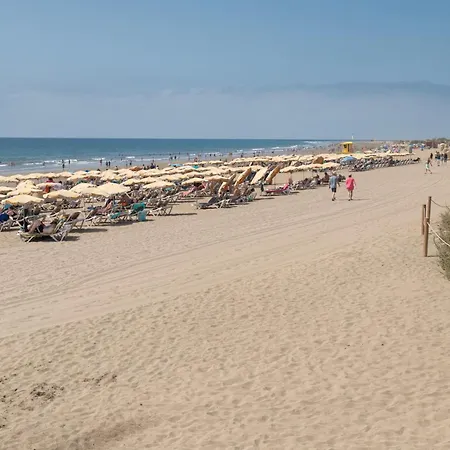 דירה Lirio Blanco De Dunas Canarias פלאייה דל אינגלז